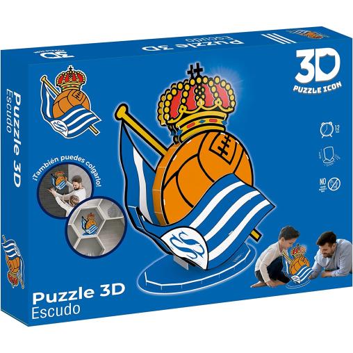 Puzzle 3D Escudo Real Sociedad