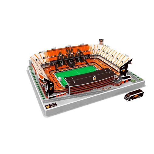 Puzzle 3D Estadio Mestalla Valencia CF con Luz