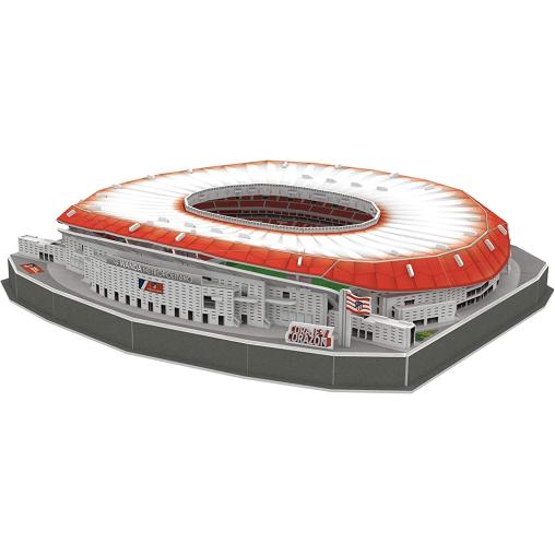 Puzzle 3D Estadio Wanda Metropolitano Atlético de Madrid con Luz