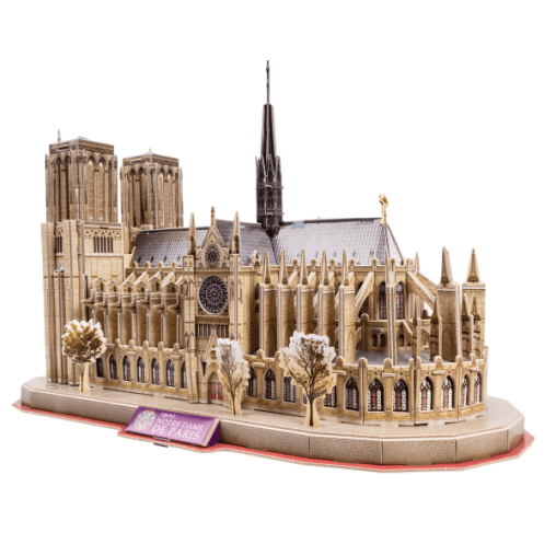 Puzzle 3D World Brands Notre Dame (National Geographic)