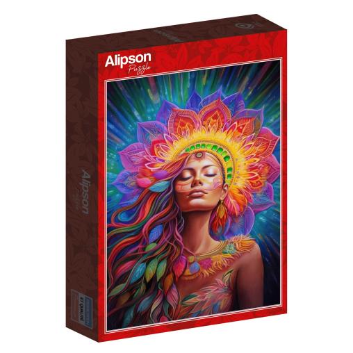 Puzzle Alipson Chamán Arcoíris de 1000 Piezas