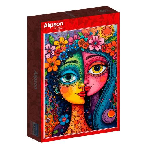 Puzzle Alipson Dúo Colorido de 1500 Piezas