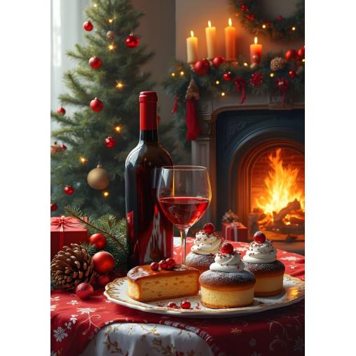 Puzzle Alipson Dulces Momentos Navideños de 500 Piezas