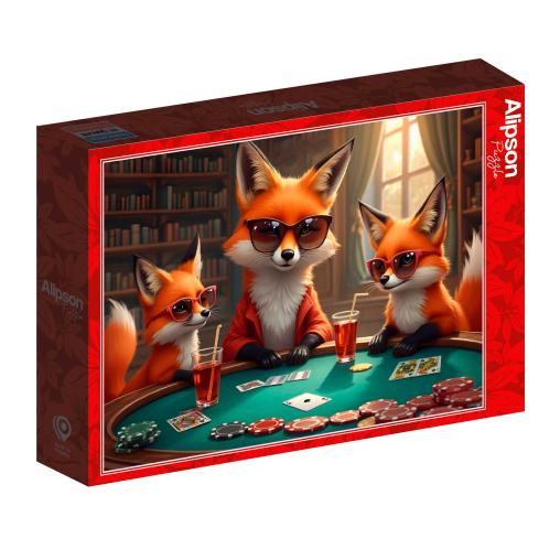 Puzzle Alipson Juego de Zorros de 500 Piezas