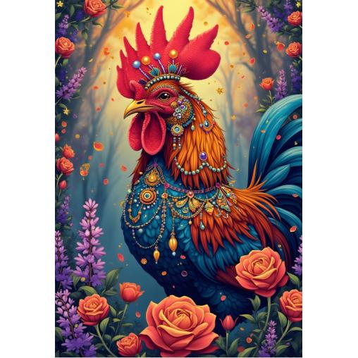 Puzzle Alipson El Jardín Secreto Del Gallo de 1000 Piezas