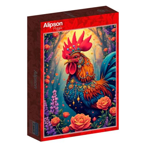 Puzzle Alipson El Jardín Secreto Del Gallo de 1000 Piezas
