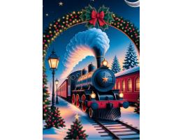 Puzzle Alipson El Tren Mágico De Navidad de 1000 Piezas