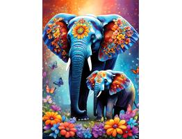 Puzzle Alipson Elefantes de 1000 Piezas