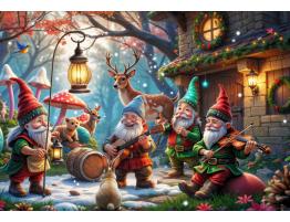 Puzzle Alipson Navidad Encantada En El Bosque de 1000 Piezas