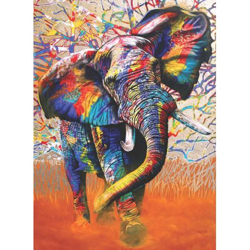 Puzzle Anatolian Colores Africanos de 1000 Piezas