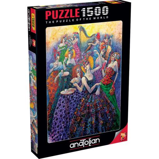 Puzzle Anatolian Salón de Baile Romántico de 1500 Piezas