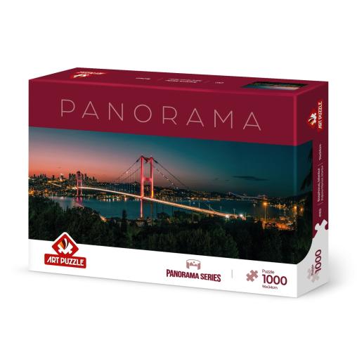 Puzzle Art Puzzle Bósforo, Estambul Panorámico de 1000 Pzs