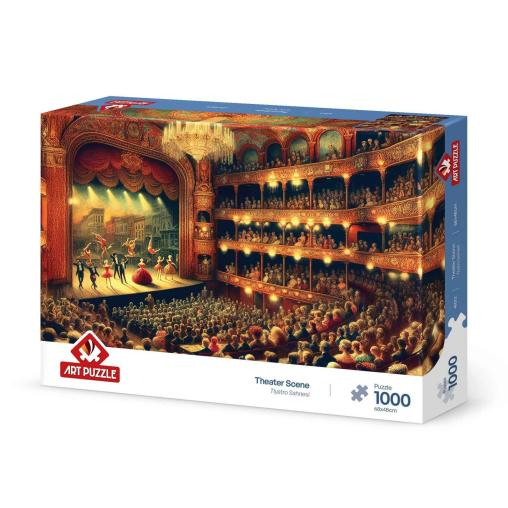 Puzzle Art Puzzle Escenario de Teatro de 1000 Piezas