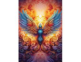 Puzzle Art Puzzle Fénix Colorido de 1000 Piezas