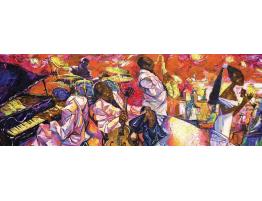 Puzzle Art Puzzle Los Colores del Jazz Panorámico de 1000 Pzs