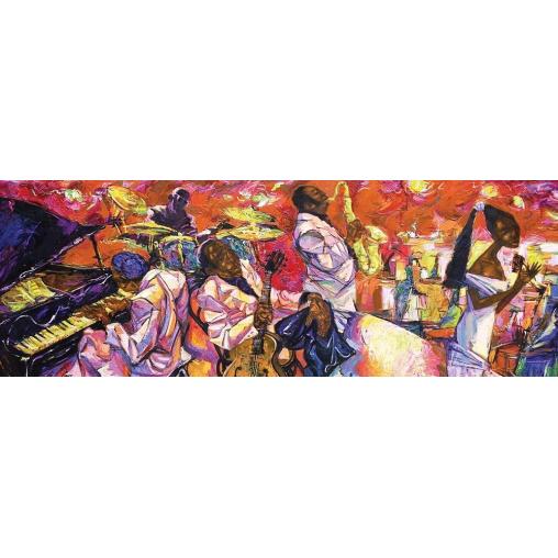 Puzzle Art Puzzle Los Colores del Jazz Panorámico de 1000 Pzs