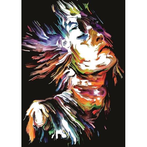Puzzle Art Puzzle Retrato de Colores de 1000 Piezas