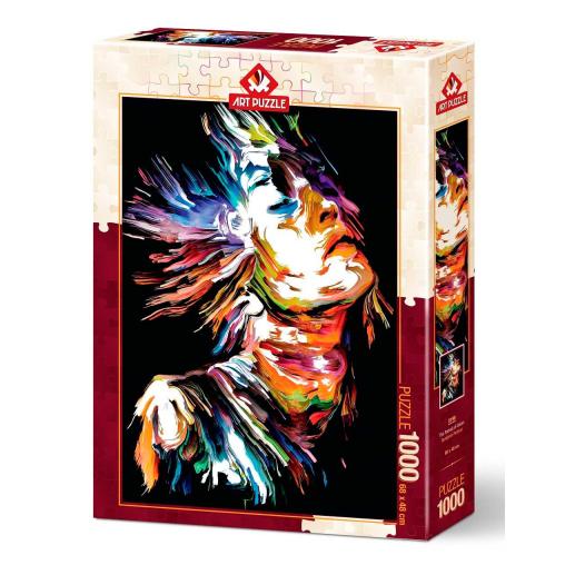 Puzzle Art Puzzle Retrato de Colores de 1000 Piezas