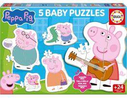 Puzzle Baby Educa Progresivo Peppa Pig