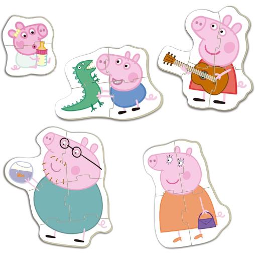 Puzzle Baby Educa Progresivo Peppa Pig