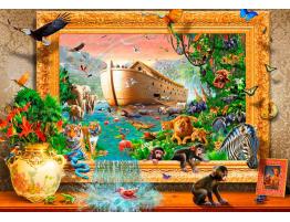 Puzzle Bluebird Arca de Noé Enmarcado de 1500 Piezas