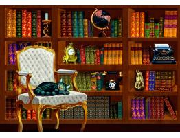 Puzzle Bluebird Biblioteca Vintage de 1000 Piezas