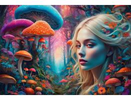 Puzzle Bluebird Bosque Arcoíris de 1000 Piezas
