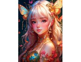 Puzzle Bluebird Chica Mariposa XXL de 300 Piezas