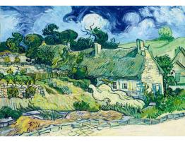 Puzzle Bluebird Chozas en Cordeville de 1000 Piezas