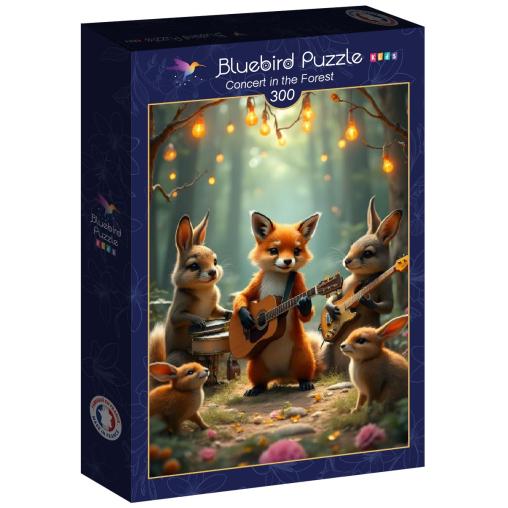 Puzzle Bluebird Concierto En El Bosque XXL de 300 Piezas