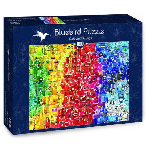 Puzzle Bluebird Cosas de Colores de 1000 Piezas