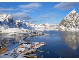 Puzzle Bluebird Fiordo Archipiélago de Lofoten de 500 Piezas