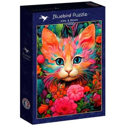 Puzzle Bluebird Kitty y Bloom 1000 Piezas