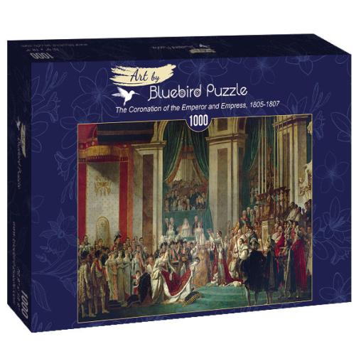 Puzzle Bluebird La Coronación de Napoleón y Josefina de 1000 Pz