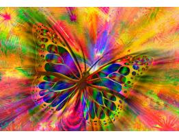 Puzzle Bluebird Mariposa Colorida de 1000 Pzs