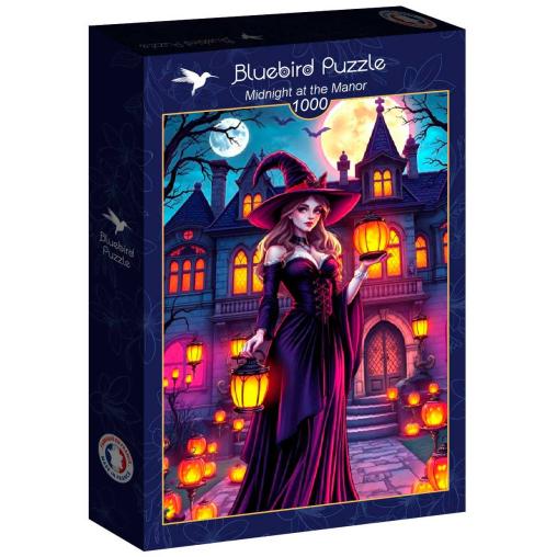 Puzzle Bluebird Medianoche En La Mansión de 1000 Piezas