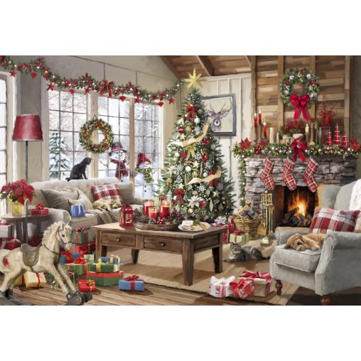 Puzzle Bluebird Navidad Acogedora de 1000 Piezas