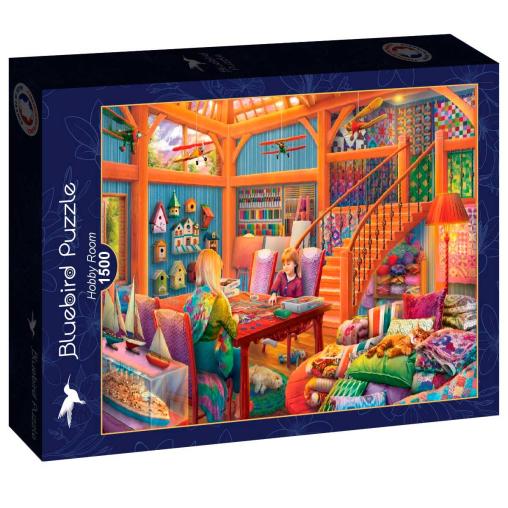 Puzzle Bluebird Sala De Pasatiempos de 1500 Piezas
