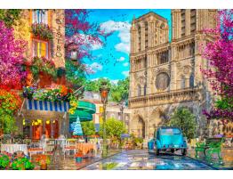 Puzzle Bluebird Tarde En Notre Dame de 1000 Piezas