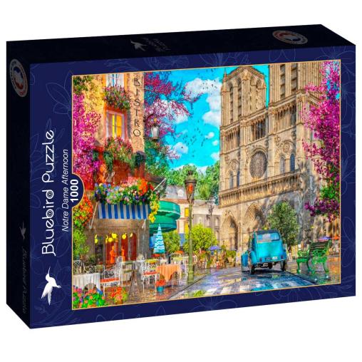 Puzzle Bluebird Tarde En Notre Dame de 1000 Piezas
