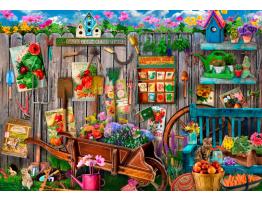 Puzzle Bluebird Valla para Herramientas de Jardín 1000 Pzs