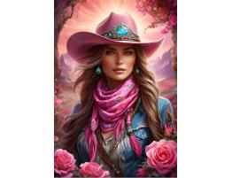 Puzzle Bluebird Vaquera Rosa de 1000 Piez
