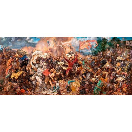 Puzzle Castorland Batalla de Grunwald, Jan Matejko de 600 Pzs