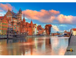 Puzzle Castorland Colores de Gdansk de 500 Piezas