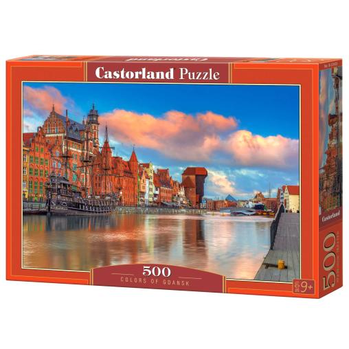 Puzzle Castorland Colores de Gdansk de 500 Piezas