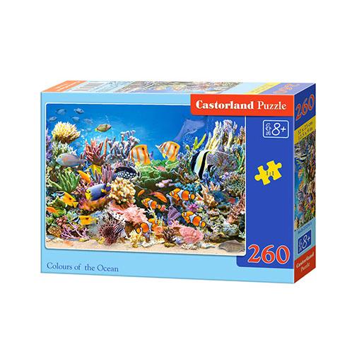 Puzzle Castorland Colores del Océano de 260 Piezas