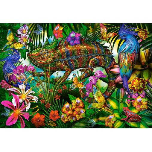 Puzzle Castorland Competición de Colorido de 1500 Piezas