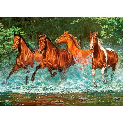 Puzzle Castorland Corriendo en la Cascada de 300 Piezas