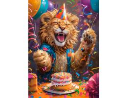 Puzzle Castorland Feliz Cumpleaños León de 300 Piezas