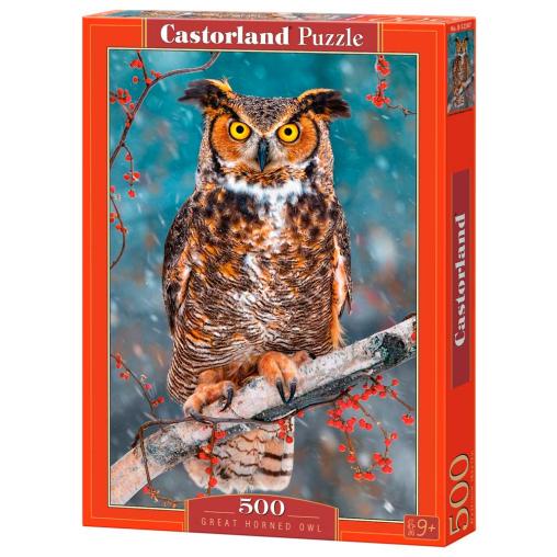 Castorland Grand-duc d'Amérique Puzzle 500 pièces